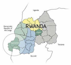 Rwanda Aid Map